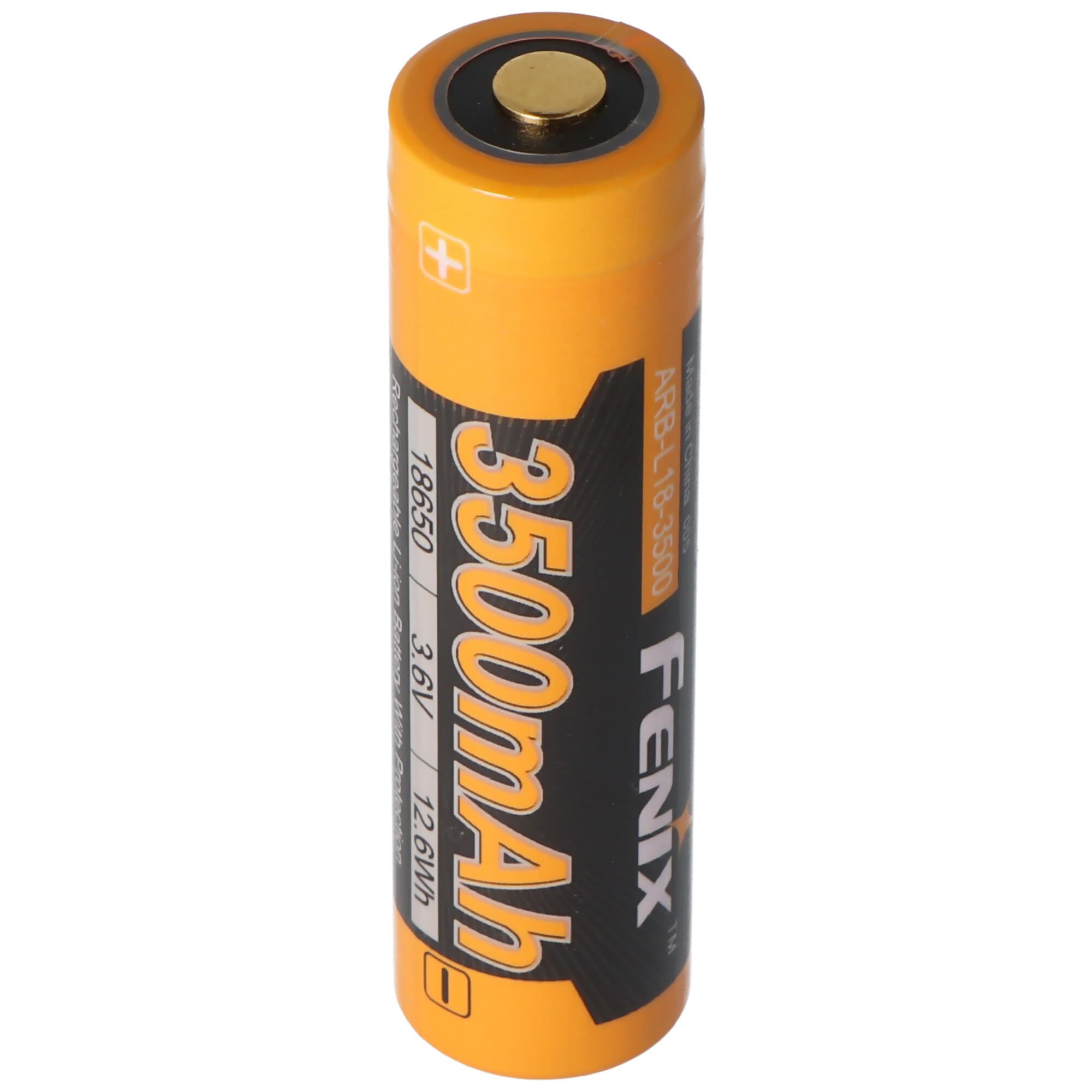 Batterie Li-ion Panasonic 18650 avec 3500mAh et 3 circuits de protection, 68.66x18.4mm