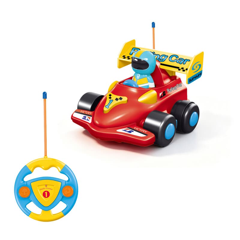 Voiture de formule dessin animé F1 radiocommandée