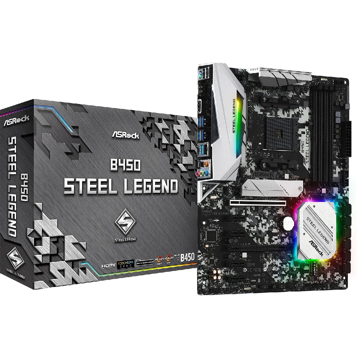 ASROCK B450 STEEL LEGEND