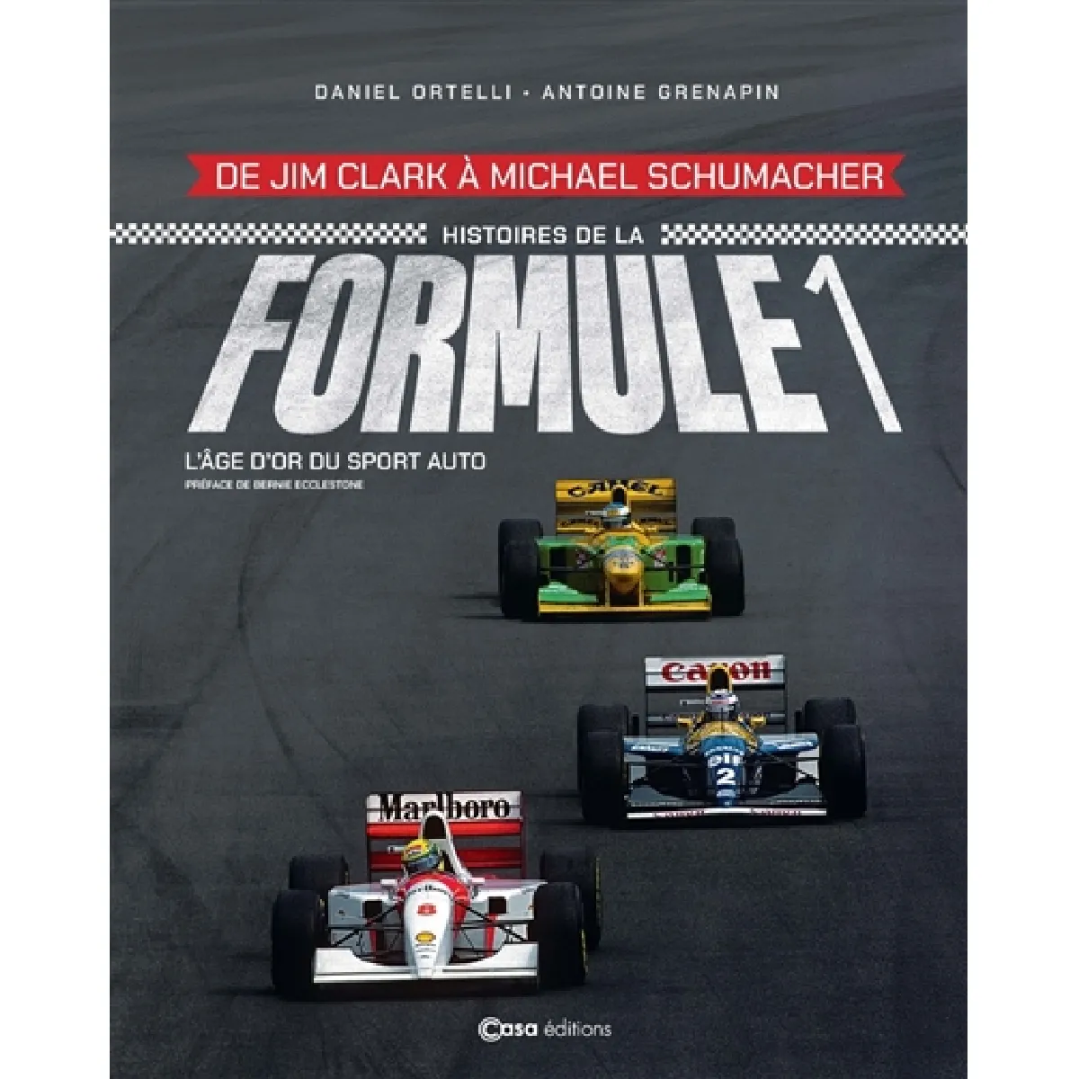 Histoires de la formule 1 : de Jim Clark à Michael Schumacher : l'âge d'or du sport auto