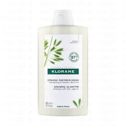 KLORANE Avoine - Shampooing extra doux flacon 400ml